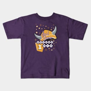 Minnesota Vikings Fans - Just Once Before I Die: Retro Look Kids T-Shirt